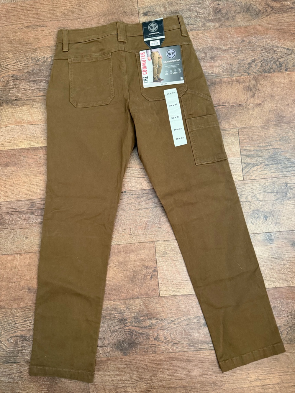 📦 Weatherproof Men's Brown Chinos - The Commuter - Picture 5 of 5